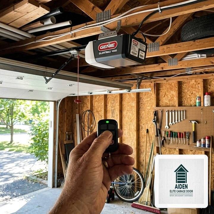 Aiden Elite Garage Door in Brier, WA: Heavy-Duty Steel Section Strut & 11-Gauge Hinge Reinforcement - Brier, WA